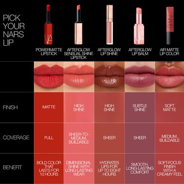 AIR MATTE LIP COLOR, NARS SINGLE DAY