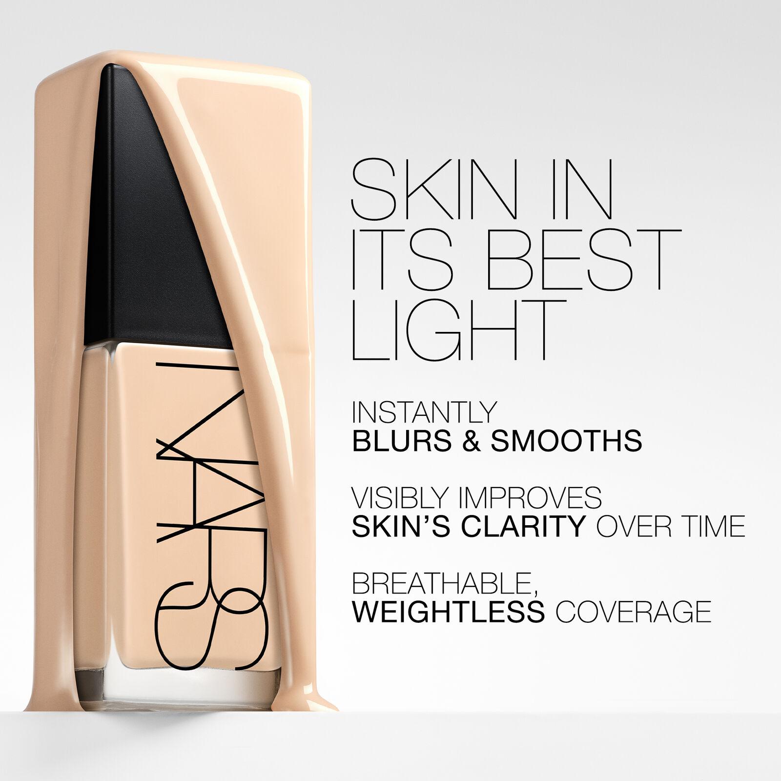 Light Reflecting Advanced Skincare Foundation, NARS Tutorial