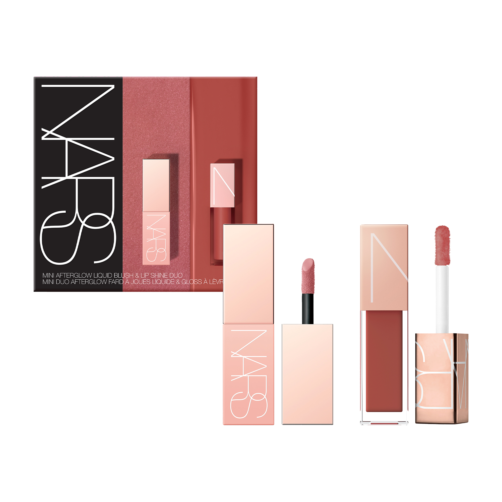 Mini Afterglow Liquid Blush & Lip Shine Duo - Dolce Vita & Aragòn, NARS LAST CHANCE -30%