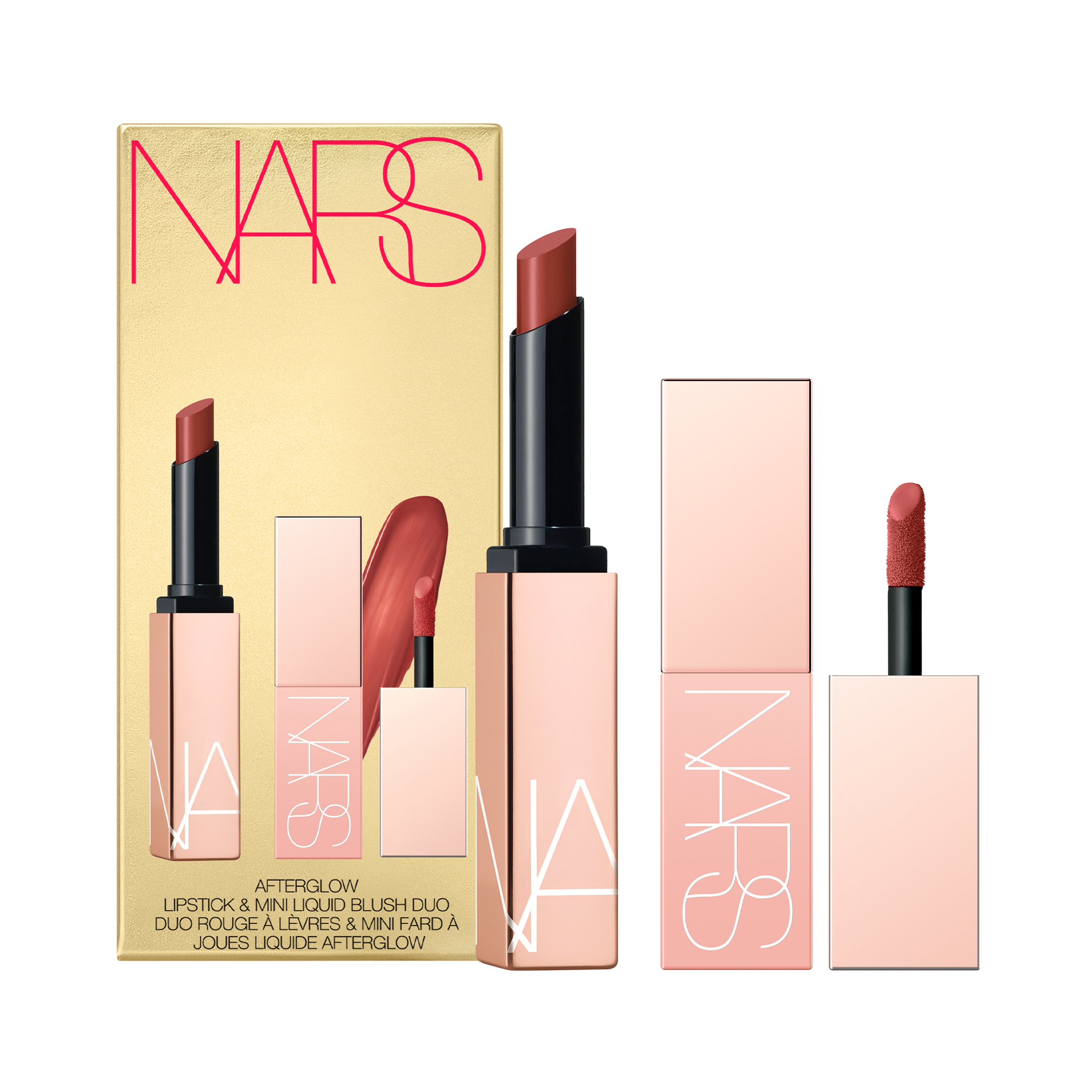 Afterglow Lipstick & Mini Liquid Blush Duo, NARS COFANETTI E IDEE REGALO
