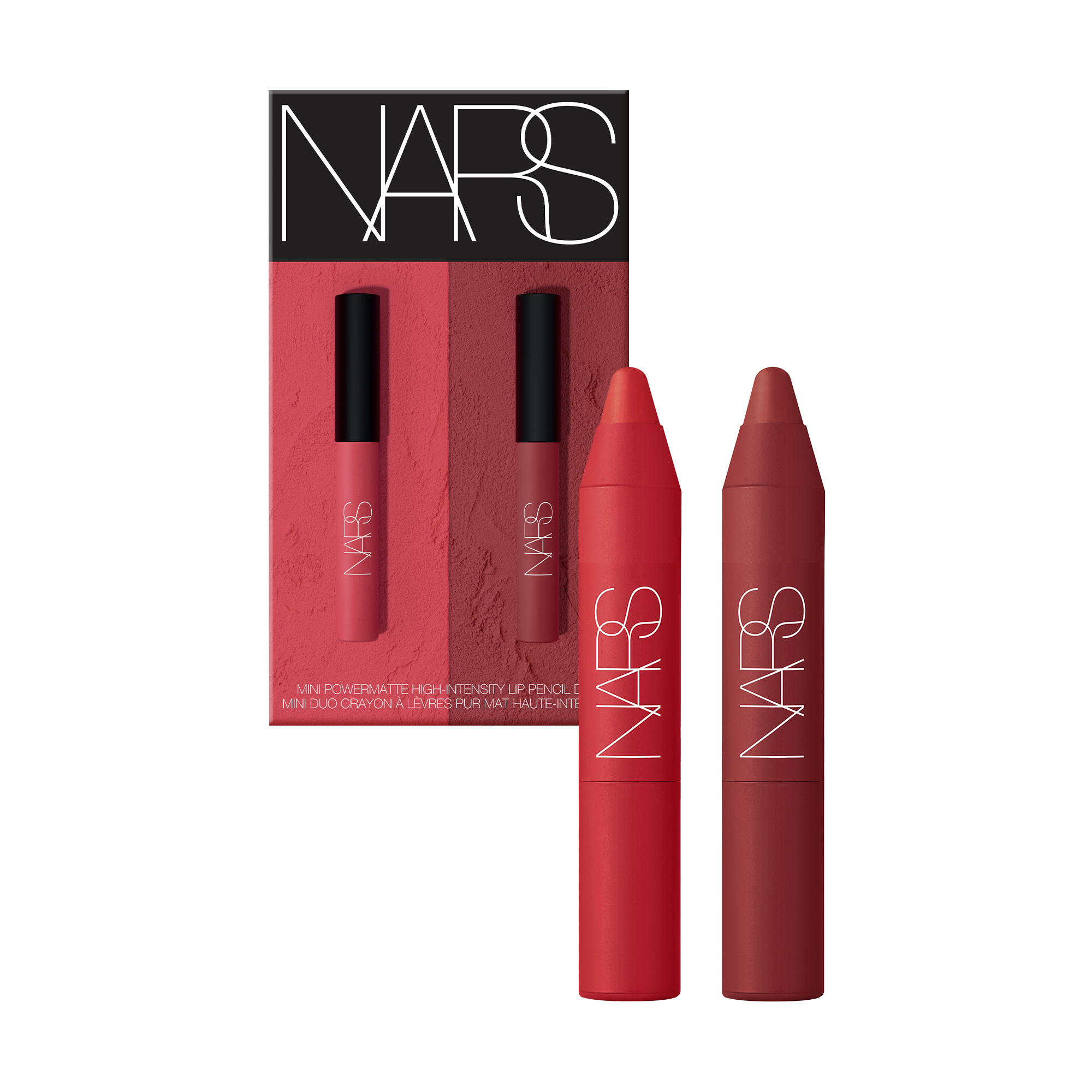 Mini Powermatte High-Intensity Lip Pencil Duo, NARS COFANETTI E IDEE REGALO