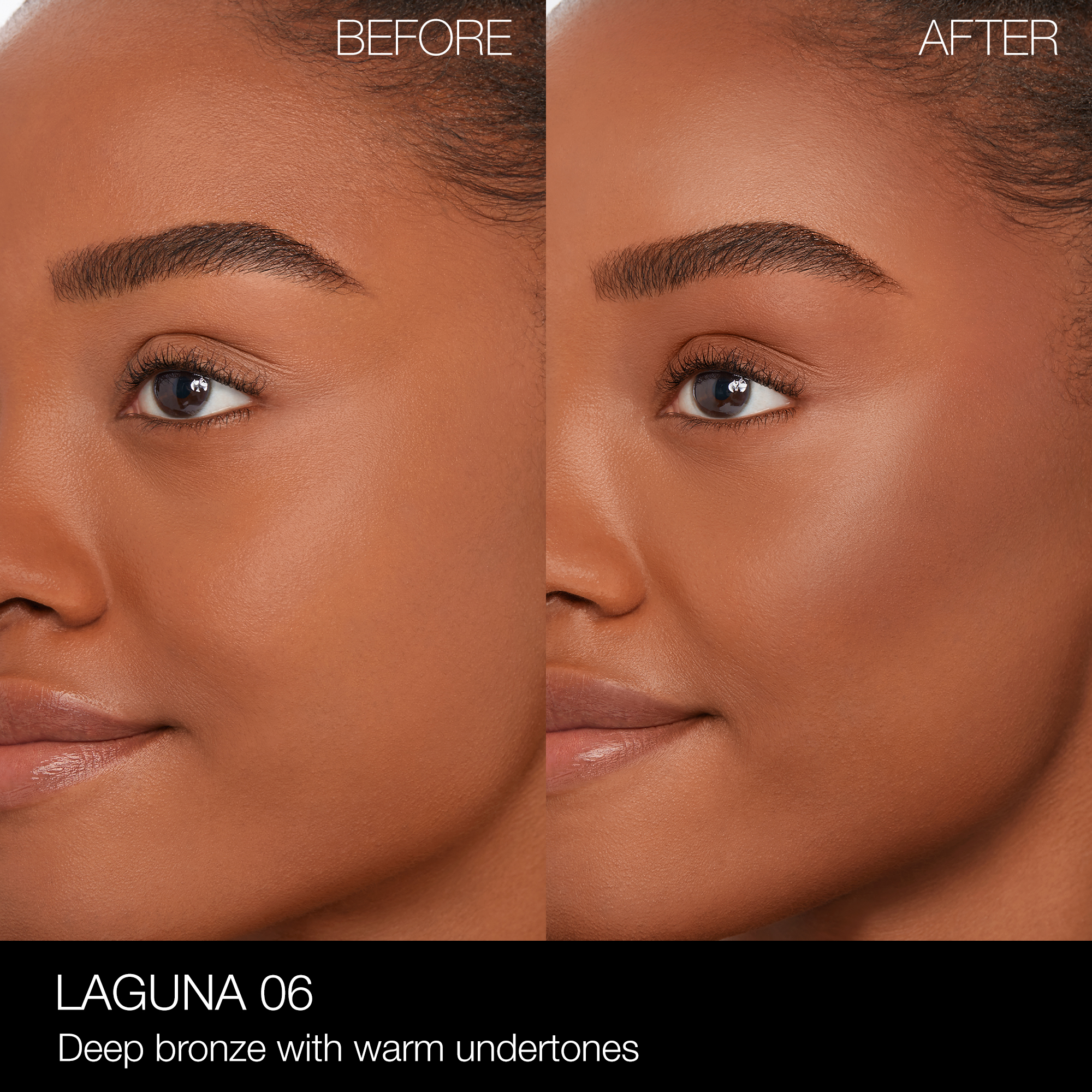 NARS_SP23_LagunaCollection_PDPCrop_OnModel_BeforeAfter_LagunaBronzingPowder_Laguna06, Nars Bronzer