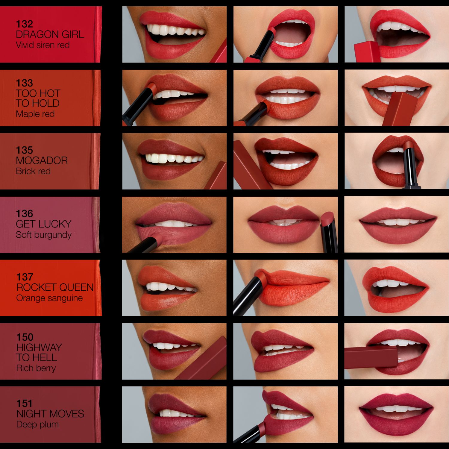 Powermatte Lipstick, NARS Rossetti Powermatte Lipstick, NARS Rossetti