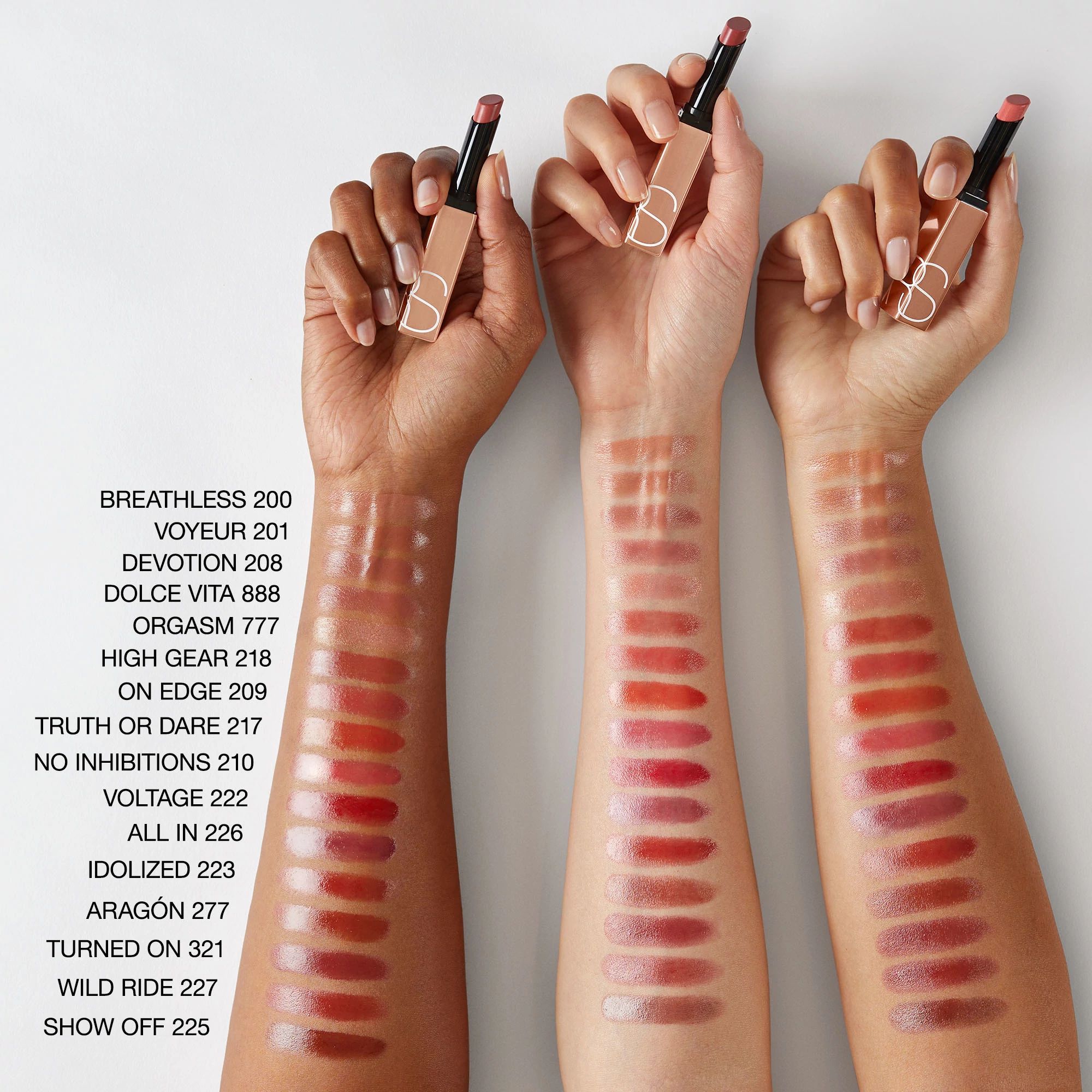 AFTERGLOW SENSUAL SHINE LIPSTICK, Nars Rossetti AFTERGLOW SENSUAL SHINE LIPSTICK, Nars Rossetti
