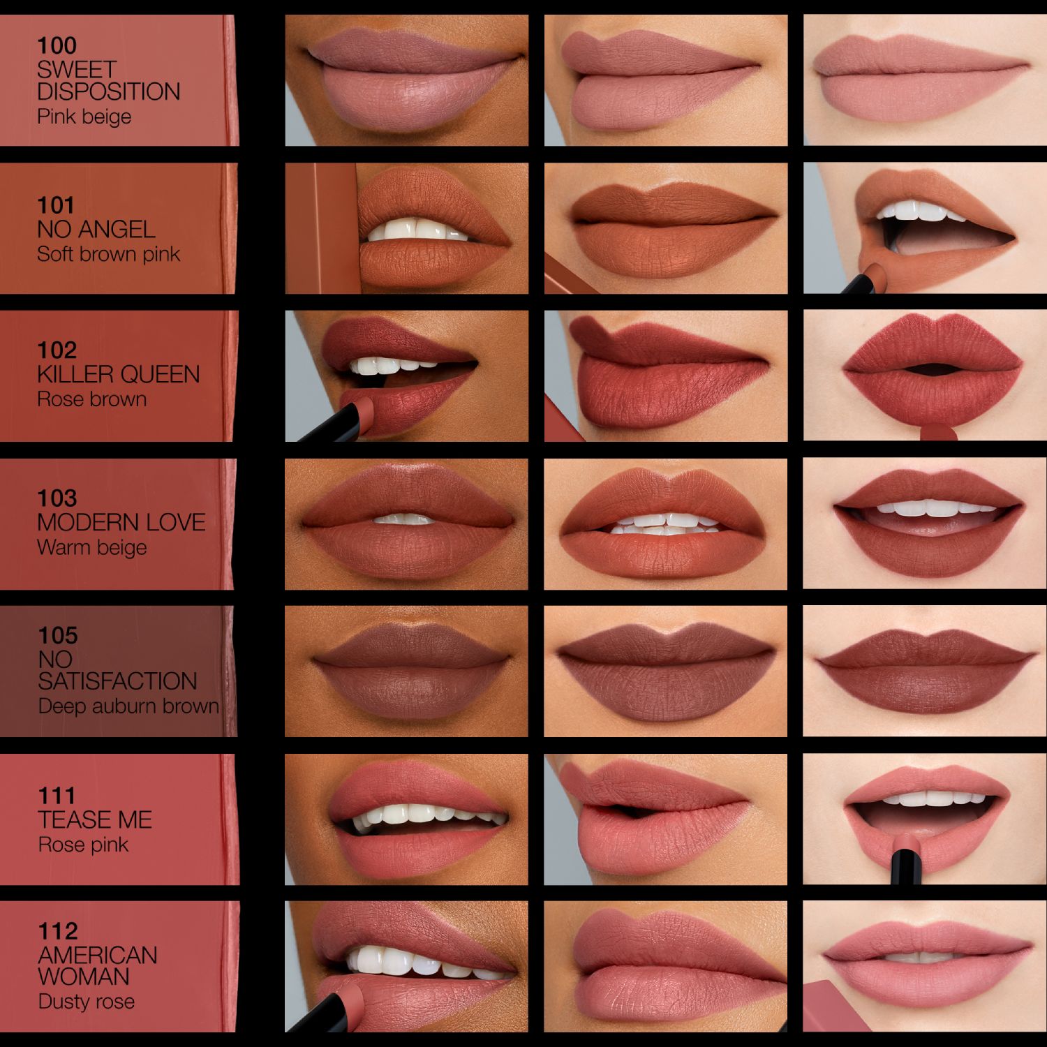 Powermatte Lipstick, NARS Rossetti Powermatte Lipstick, NARS Rossetti