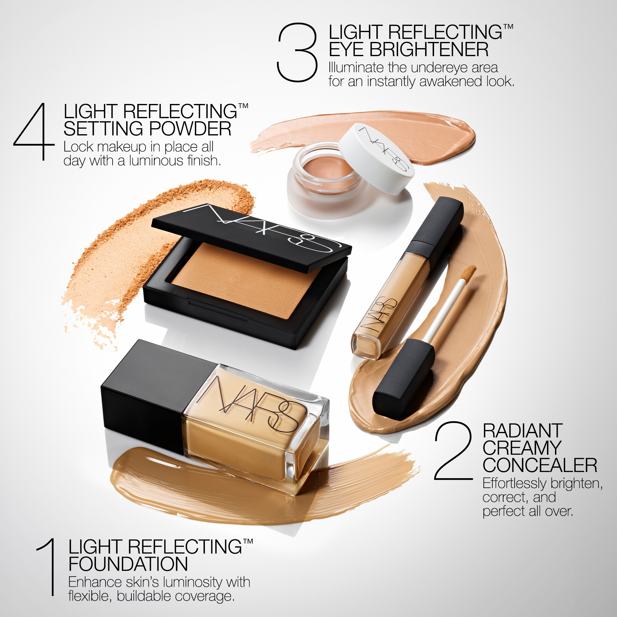 Light Reflecting Advanced Skincare Foundation, NARS Fondotinta Light Reflecting Advanced Skincare Foundation, NARS Fondotinta